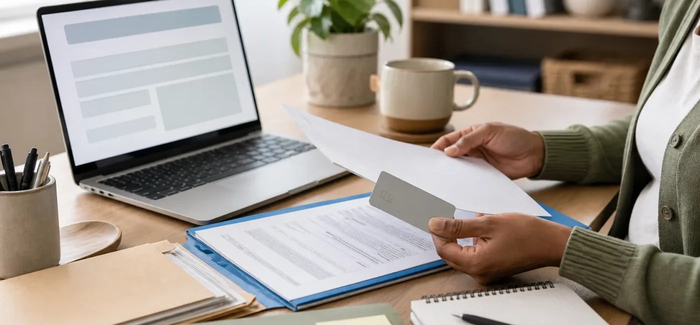 Consumer organizing financial statements and evidence before filing a CFPB complaint