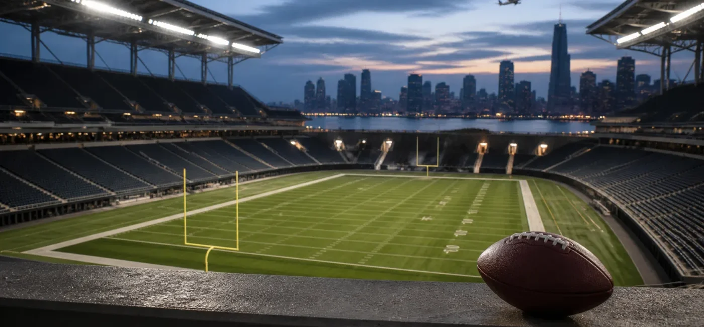 American football stadium representing a future NFL team outside the United States