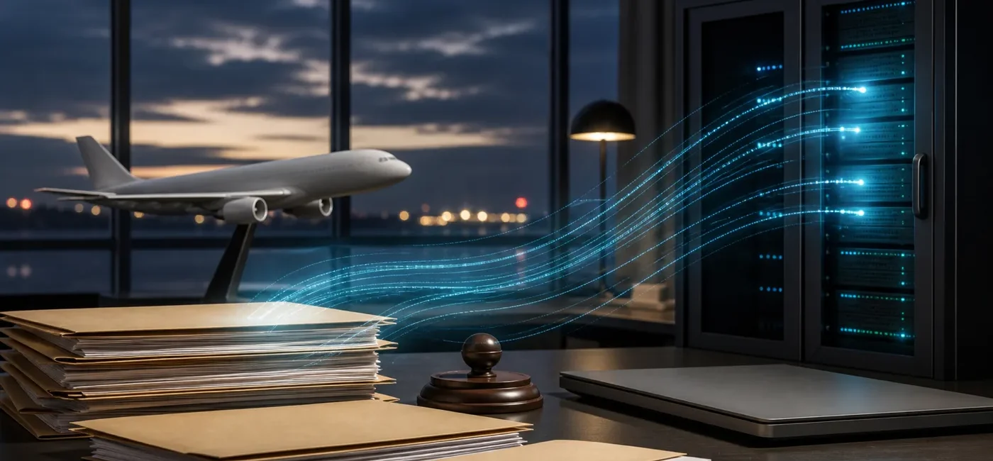 Business records moving to an AI server under review in the Spirit Airlines data sale